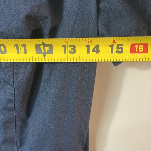 J Crew factory short sleeve Fit and Flare, Shirt Dress with pockets. Size 4. - Picture 5 of 8